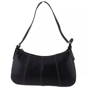 VINCENZO VALENTINO shoulder bag stitch Authentic T19740